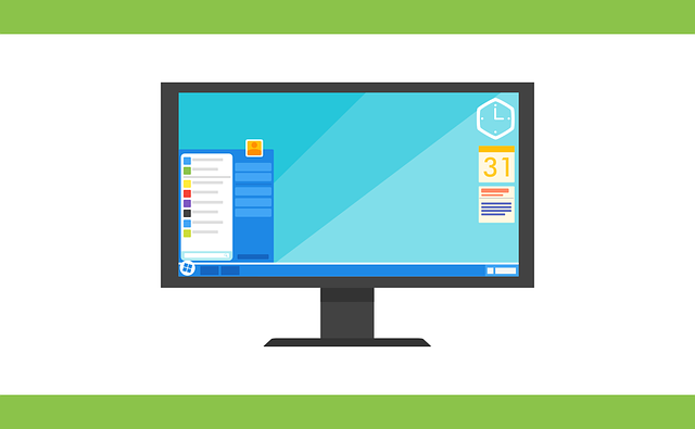 Desktop with type of recruitment software